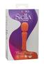 Stella Liquid Silicone Rechargeable Mini Massager - Orange