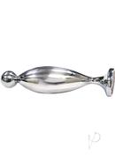 Rouge Fish Tail Stainless Steel Anal Plug Probe - Large -...